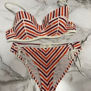 Jessica Simpson Nautical Bikini